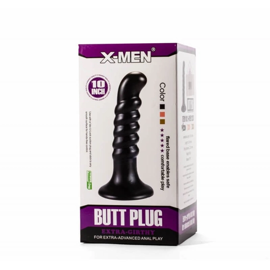 X-Men 10 Extra Girthy Butt Plug
