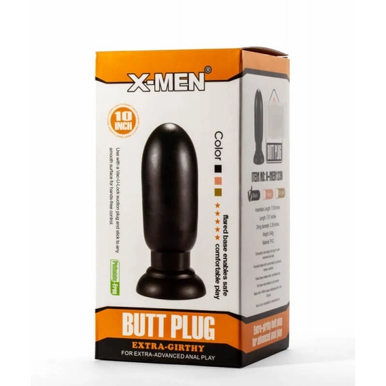 X-Men 7.87 Extra Girthy Butt Plug