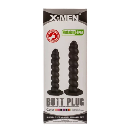 X-Men 9.45 Butt Plug Silicone