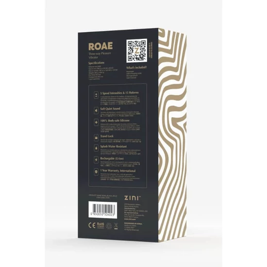 Zini Roae Se Three-Way Pleasure Vibrator