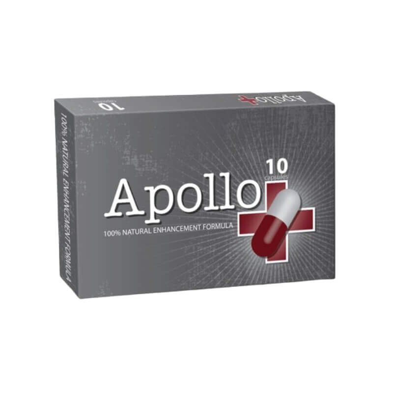 Apollo Plus - potencianövelő tabletta férfiaknak - angol nyelvű ismertetővel (10 db)