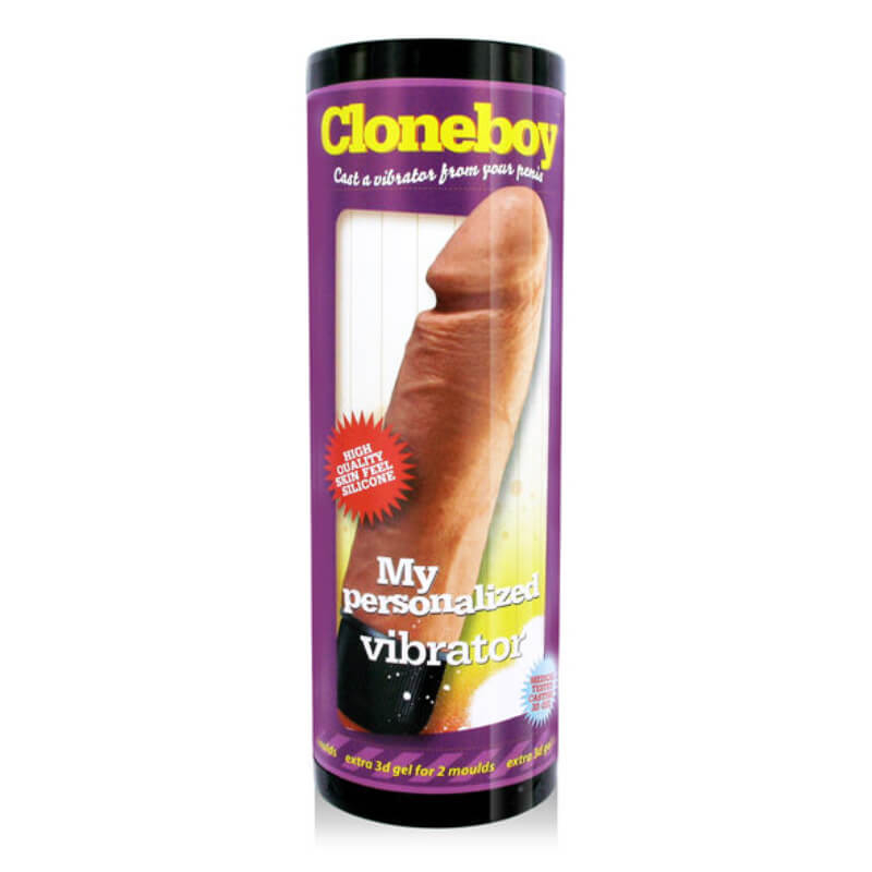 Cloneboy Vibrator-Kit - péniszmásoló készlet, vibrátorral, személyre szabva (világos bőr)