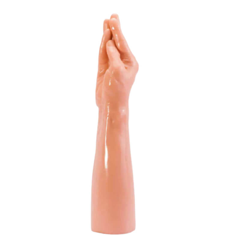 Lovetoy King Size Realistic Magic Hand - vízálló, élethű öklöző dildó - 36 cm (testszínű)