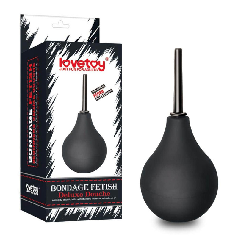 Lovetoy Bondage Fetish Deluxe Douche - intimzuhany - 16,5 cm (fekete)