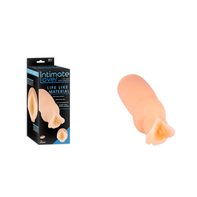 Nmc Intimate Lover Masturbator 4.7" - élethű vagina maszturbátor (testszínű)