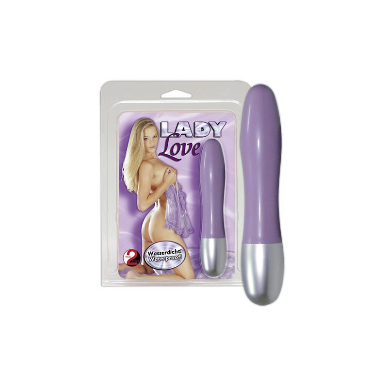 You2Toys Lady Love - vízálló mini rúdvibrátor - 11,5 cm (lila)