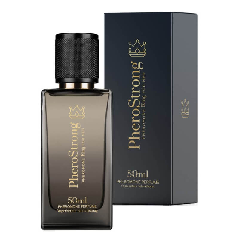 PheroStrong Pheromone King For Men - feromon parfüm, nőkre ható (50 ml)