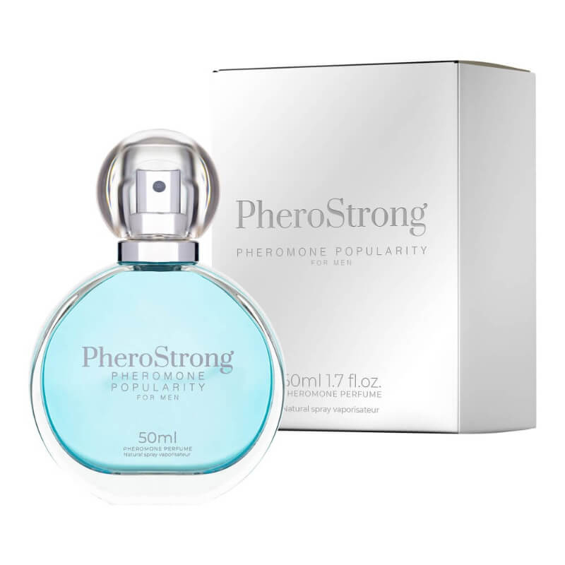 PheroStrong Pheromone Popularity For Men - feromon parfüm, nőkre ható (50 ml)
