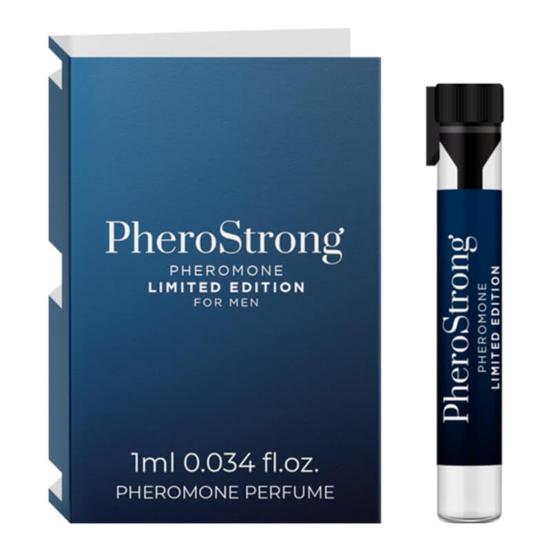 PheroStrong Pheromone Limited Edition For Men - feromon parfüm, nőkre ható (1 ml)