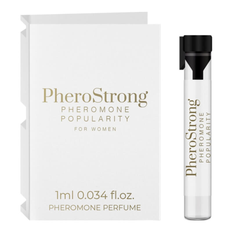 PheroStrong Pheromone Popularity For Women - feromon parfüm, férfiakra ható (1 ml)