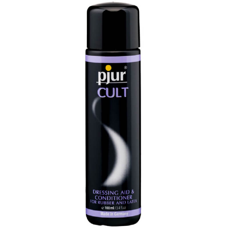 Pjur Cult - tisztító spray gumi, latex és bőr kiegészítőkhöz (100 ml)