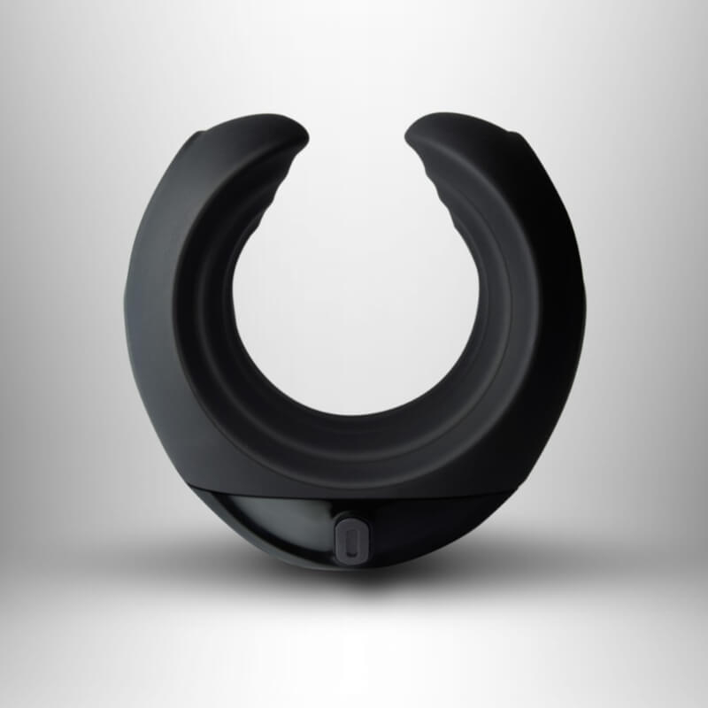 Rocks-Off Echo - szilikon, akkus, vízálló, vibrációs maszturbátor (fekete)