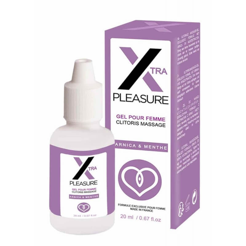 Ruf X Pleasure Clitoris Massagegel - stimuláló, klitorisz ápoló gél (20 ml)