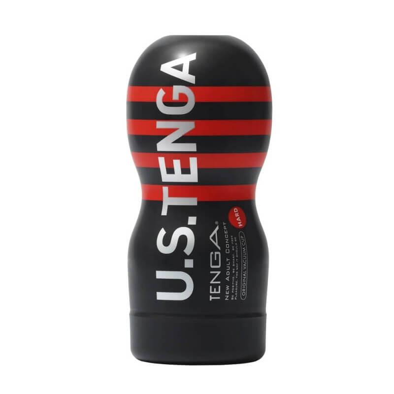 Tenga U. S. Original Vacuum Cup Strong - férfi maszturbátor (piros-fekete)
