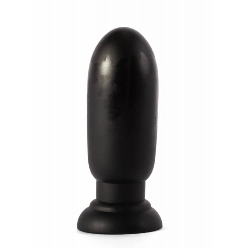 X-Men 7.87" Extra Girthy Butt Plug - letapasztható anál dildó - 20 cm (fekete)