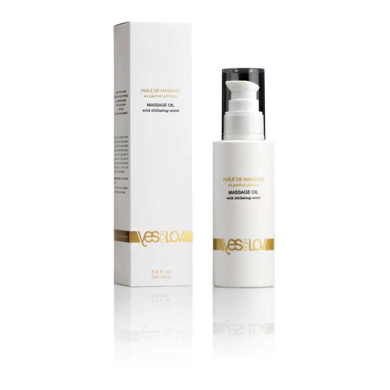 YESforLOV Titillating Massage Oil - masszázs gél (100 ml)