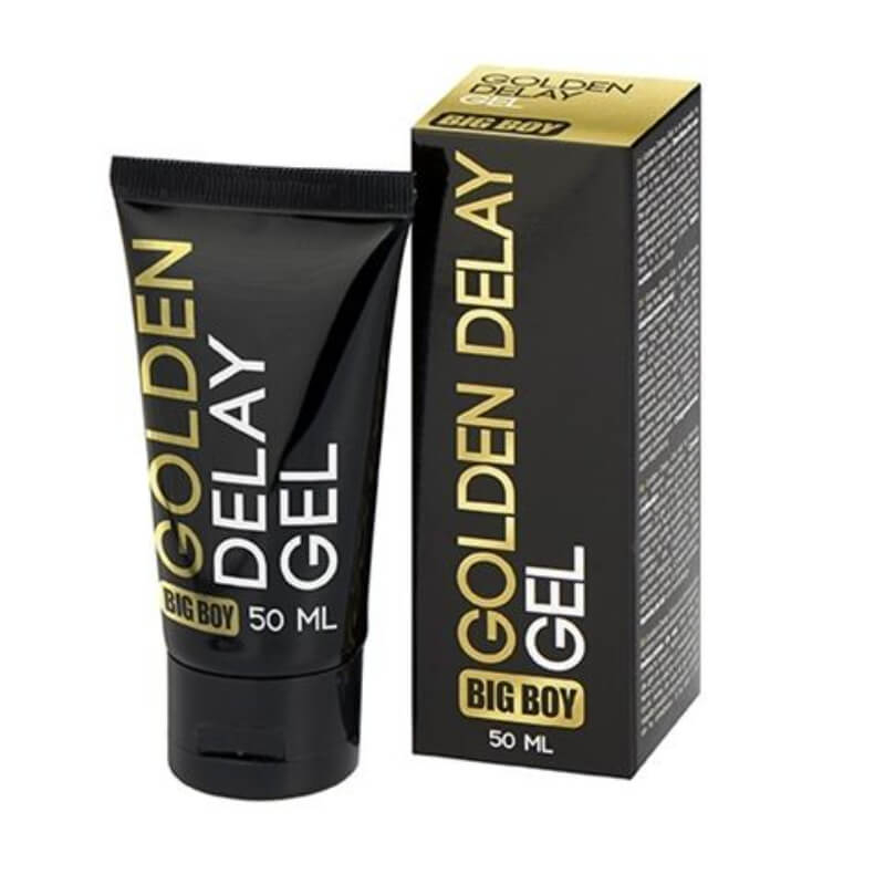 Cobeco Pharma Big Boy Golden Delay Gel - gel voor het uitstellen van ejaculatie (50 ml)