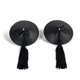 Bijoux Indiscrets Burlesque Pasties Classic - bimbódísz (fekete)
