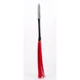 Devil Sticks Calf Leather Handle Saddle Leather Tails - bőr korbács - 60 cm (piros)