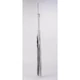 Devil Sticks Softy Handle Calf Leather Tails - bőr korbács - 75 cm (fehér)