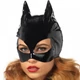 Leg Avenue Vinyl Cat Woman Mask - maszk (fekete)