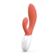 Lelo Ina 3 - szilikon, akkus, vízálló, csiklókaros vibrátor - 20 cm (korall)