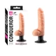 Nmc Conqueror 7&quot; TPR Multi-Speed Vibrator - letapasztható, herés, élethű vibrátor - 18 cm (testszínű)