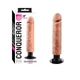 Nmc Conqueror 9&quot; TPR Multi-Speed Vibrator - letapasztható, élethű vibrátor - 23 cm (testszínű)