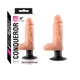 Nmc Conqueror 6&quot; TPR Multi-Speed Vibrator - letapasztható, herés, élethű vibrátor - 15 cm (testszínű)