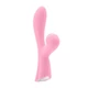 NS Novelties Luxe Aura - szilikon, akkus, G-pontos, csiklókaros vibrátor - 19,5 cm (rózsaszín)