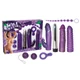 You2Toys Wild Berries - vibrátor szett - 7 részes - 16,5/18/19/26 cm (lila)