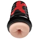 Pipedream PDX Elite Air-Tight Anal Stroker - vízálló, élethű popsi maszturbátor (fekete-testszínű)