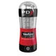 Pipedream PDX Elite Viewtube See-Thru Stroker - vízálló maszturbátor (piros-átlátszó)