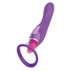 Pipedream Fantasy For Her Her Ultimate Pleasure - szilikon, akkus, G-pontos, vízálló, csiklóizgató vibrátor - 25,4 cm (lila)