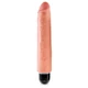 Pipedream King Cock 10&quot; Vibrating Stiffy - vízálló, élethű vibrátor - 25,4/30 cm (testszínű)