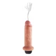 Pipedream King Cock 6&quot; Squirting Cock - szilikon, letapasztható, vízálló, élethű dildó - 15 cm (testszínű)