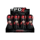 Pipedream PDX Elite Pipedream Extreme Elite Vibrating Stroker Display - maszturbátor szett - 6 db vagina + 6 db ánusz maszturbátor (fekete)