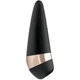 Satisfyer Pro 3+ - szilikon, akkus, vízálló, léghullámos csiklóizgató vibrátor (fekete)