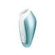 Satisfyer Love Breeze - szilikon, akkus, vízálló, léghullámos csiklóizgató vibrátor - 14,5 cm (jég kék)