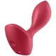 Satisfyer Backdoor Lover - szilikon, akkus, vízálló anál vibrátor - 11,5 cm (piros)
