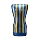 Tenga Premium Tenga Soft Case Cup - vízálló, eldobható maszturbátor (arany-kék)