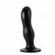 X-Men 8.66&quot; Extra Girthy Butt Plug - letapasztható anál dildó - 22 cm (fekete)