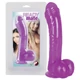 You2Toys Ready Mate - letapasztható, herés, élethű dildó - 19 cm (lila)